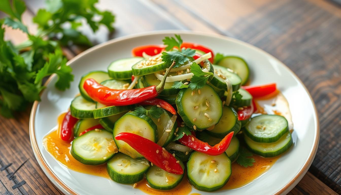 Copycat Din Tai Fung Cucumber Salad