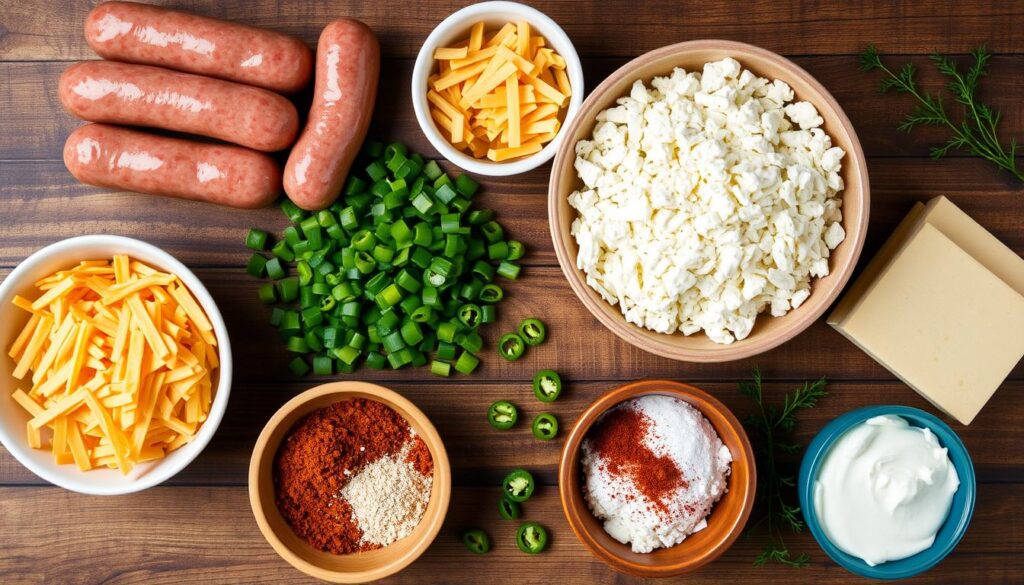 sausage ball ingredients